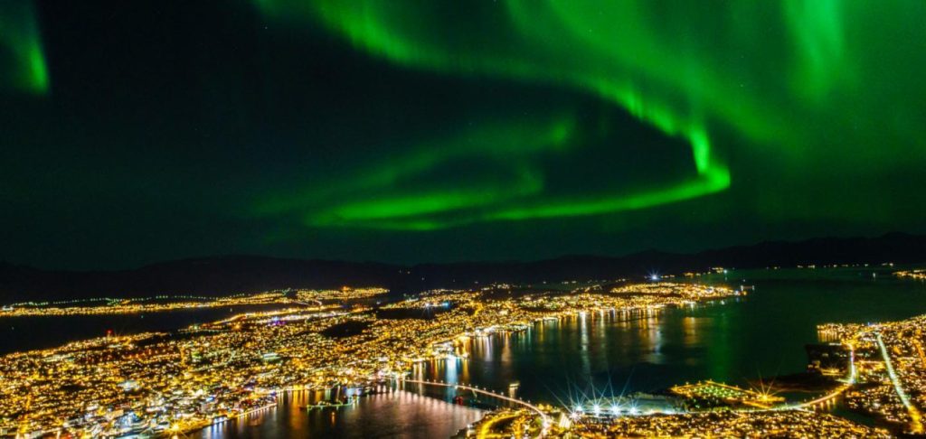 Northern Lights in Tromsø, Norway